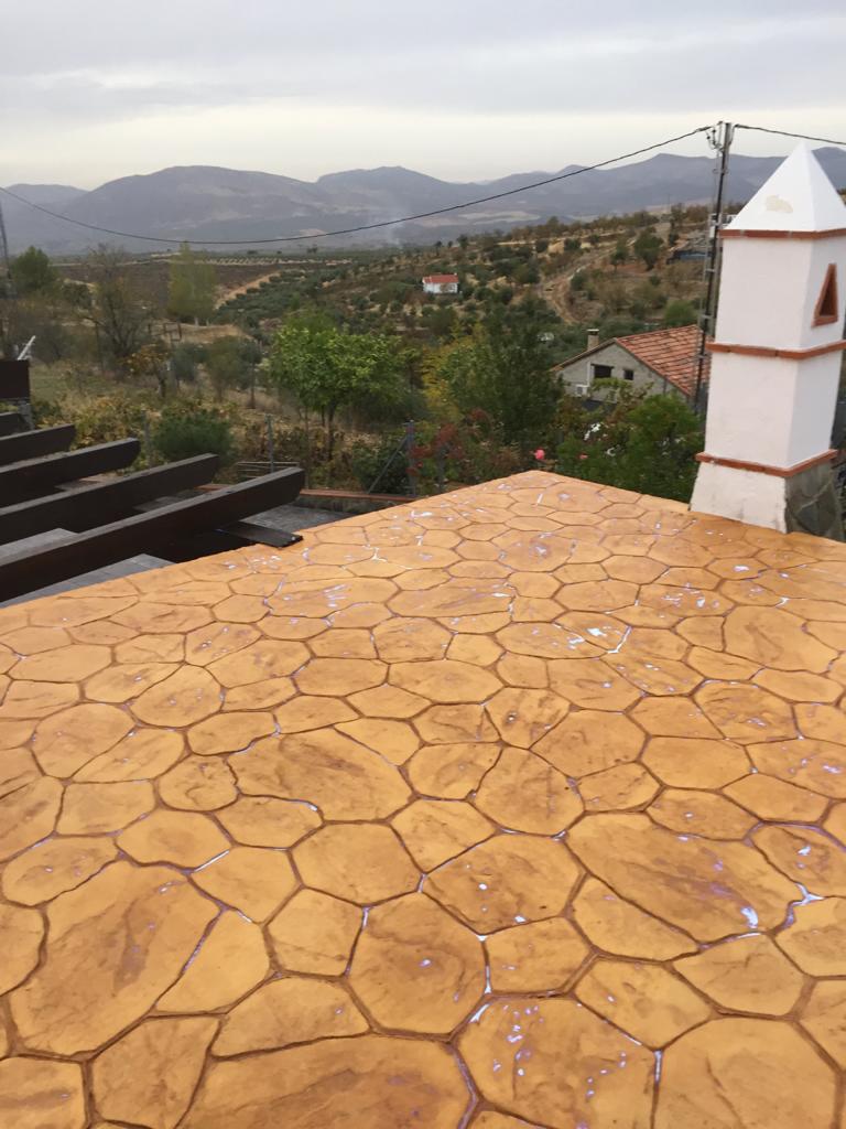 Pavimento exterior decorativo en Granada